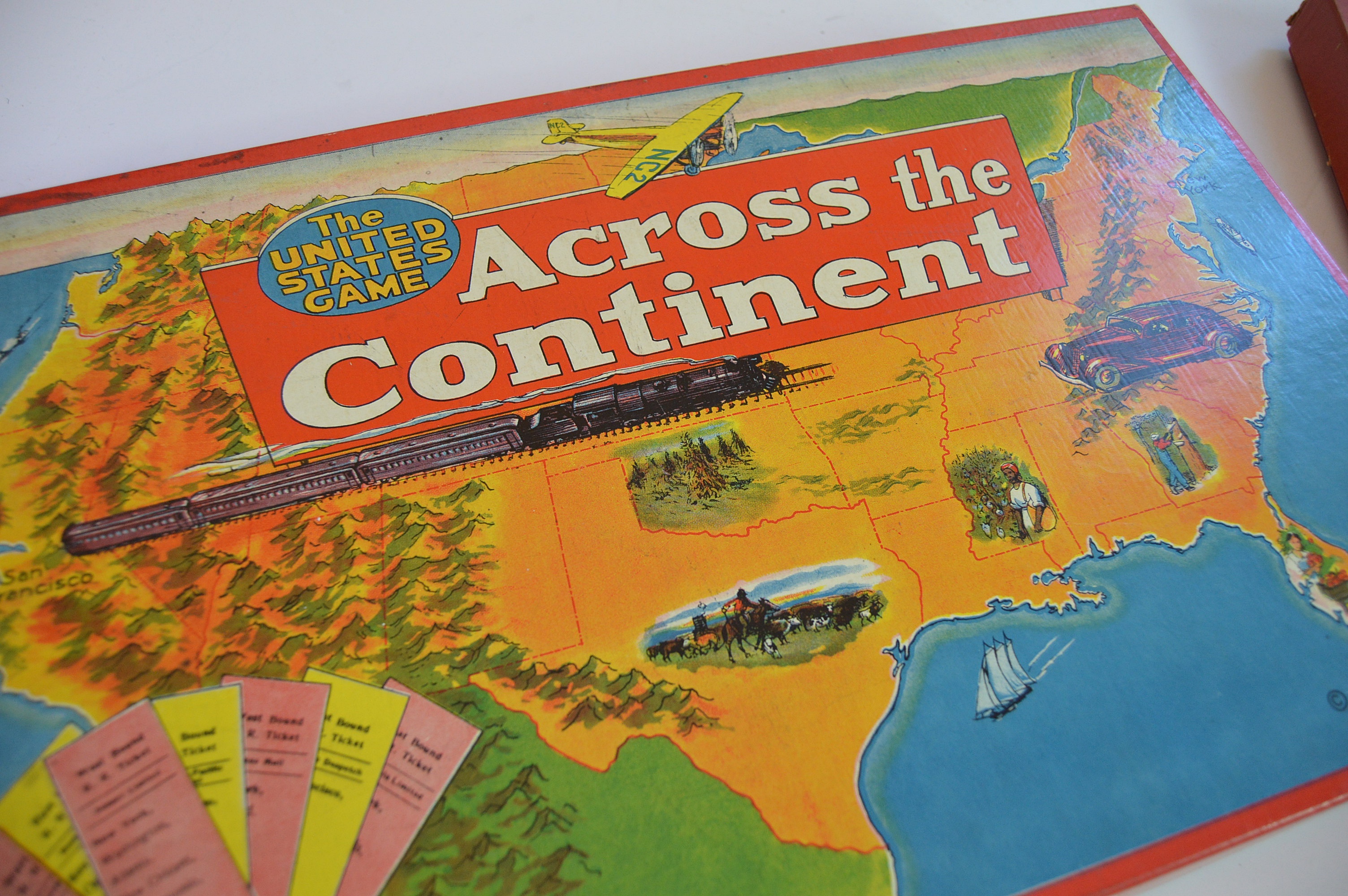 Pair of 1940's Children's Board Games EBTH