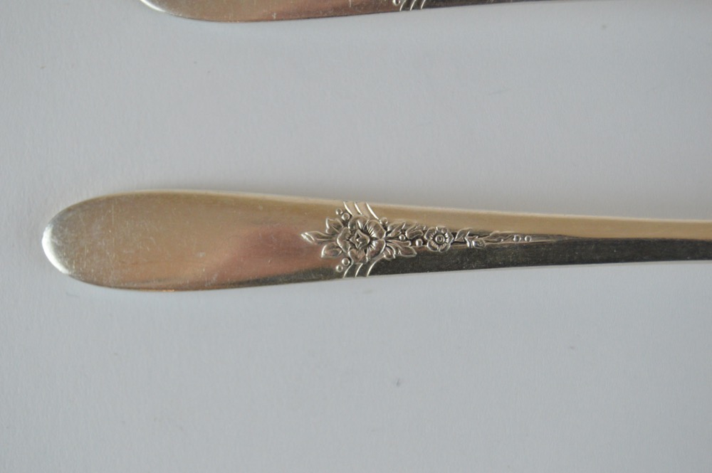 Toddler and Junior Silver Plate Flatware EBTH