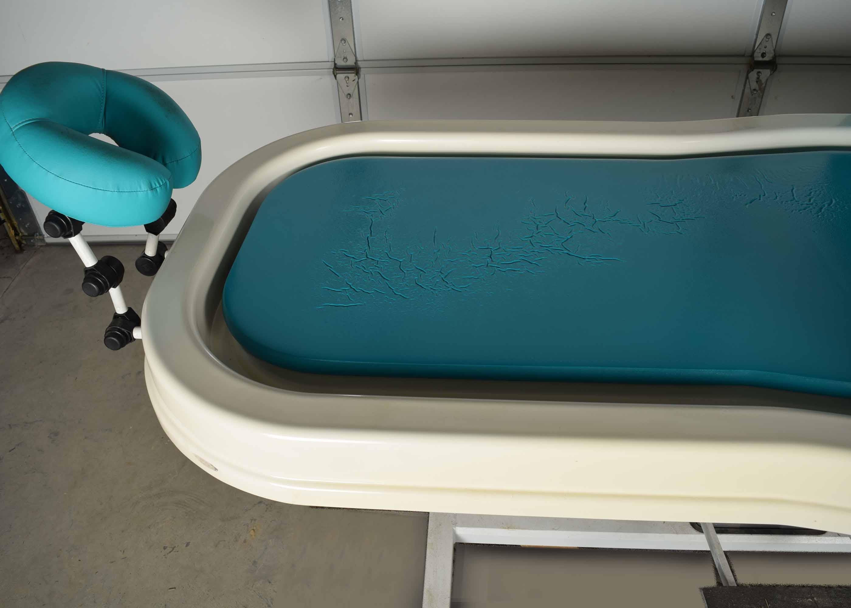 Golden Ratio Woodworks Hydraulic Wet Table With Massage Top EBTH