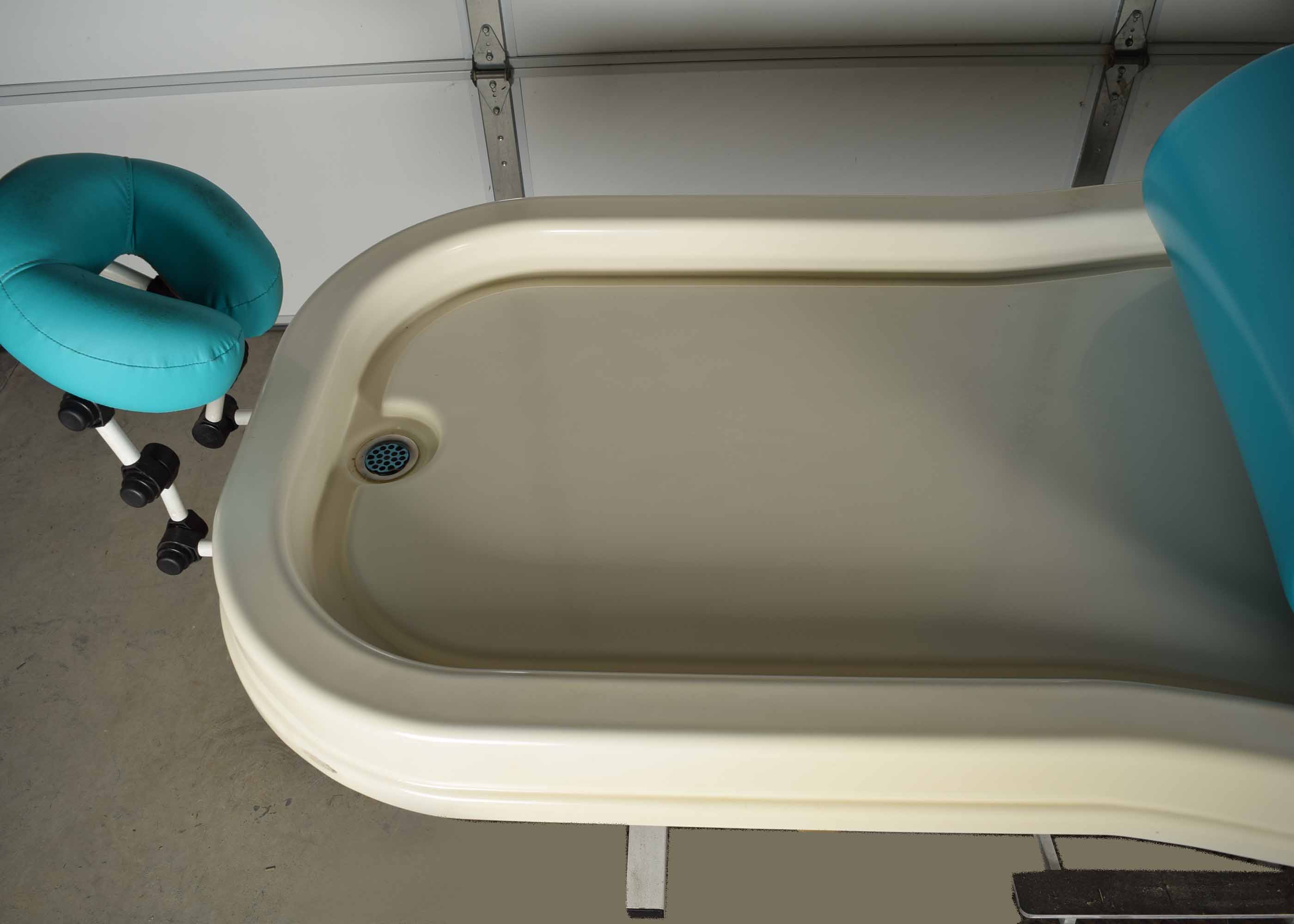 Golden Ratio Woodworks Hydraulic Wet Table With Massage Top EBTH