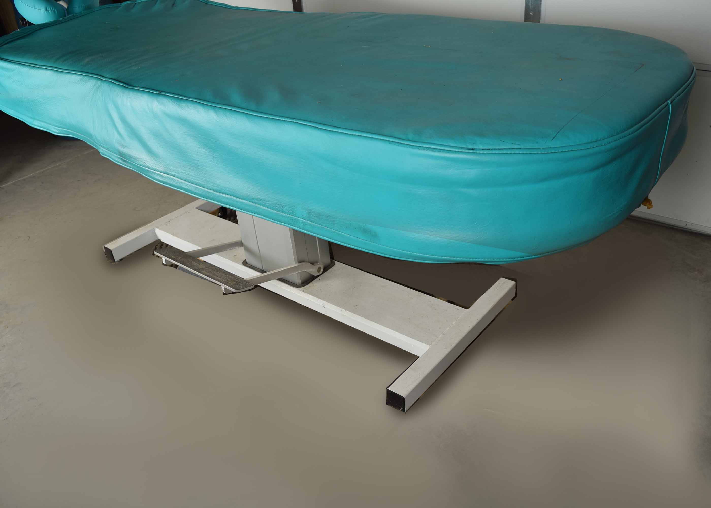 Golden Ratio Woodworks Hydraulic Wet Table With Massage Top EBTH