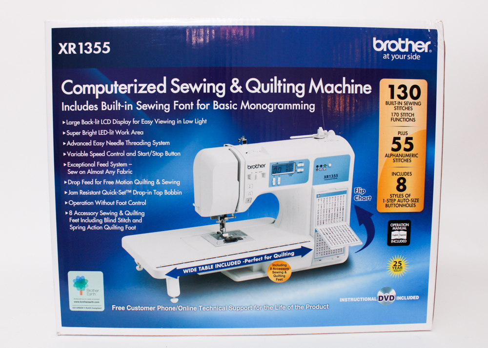 Brother XR1355 Computerized Sewing and Quilting Machine EBTH