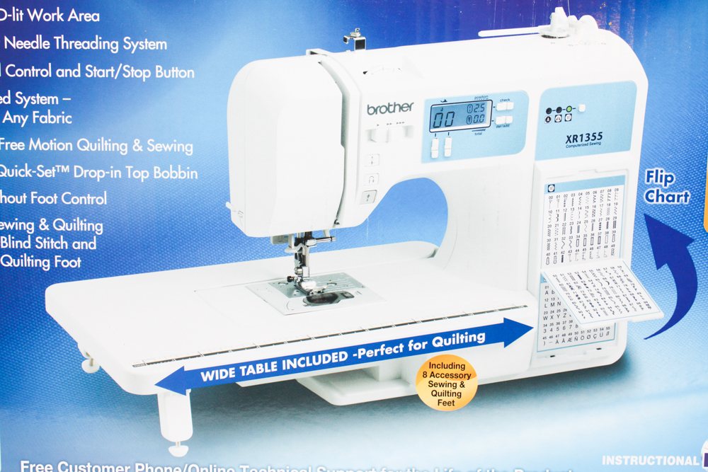Brother XR1355 Computerized Sewing and Quilting Machine EBTH