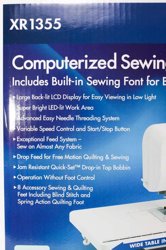 Brother XR1355 Computerized Sewing and Quilting Machine EBTH