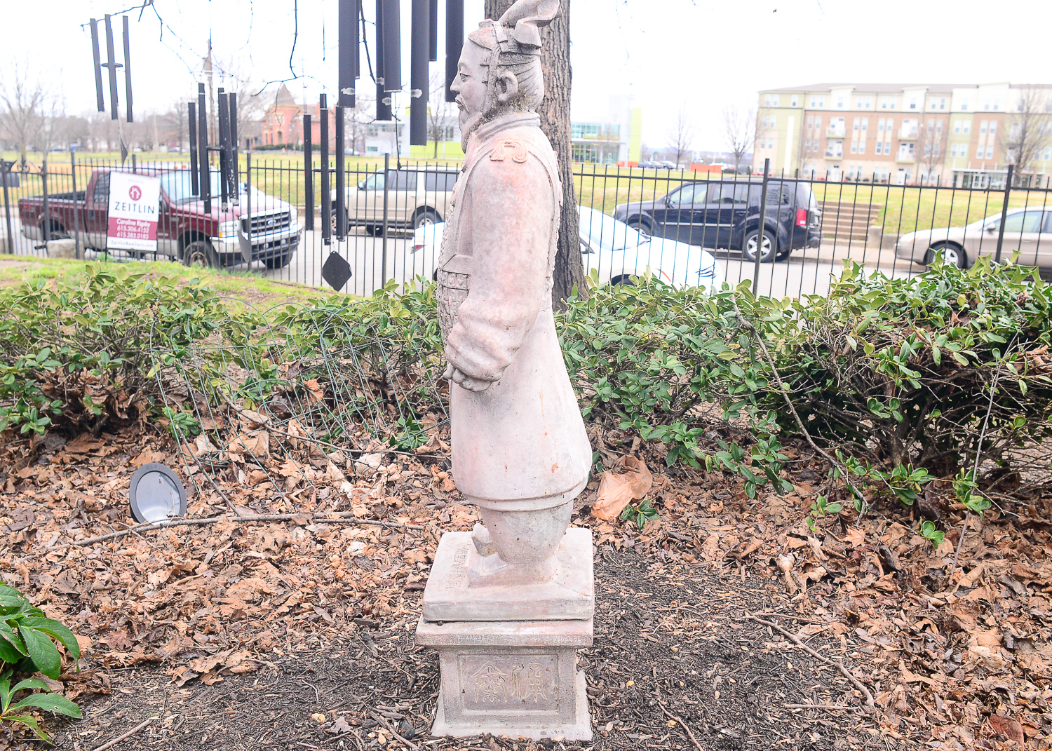 Japanese Warrior Garden Statue EBTH