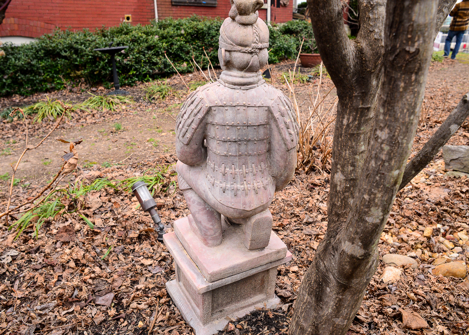 Japanese Warrior Garden Statue EBTH