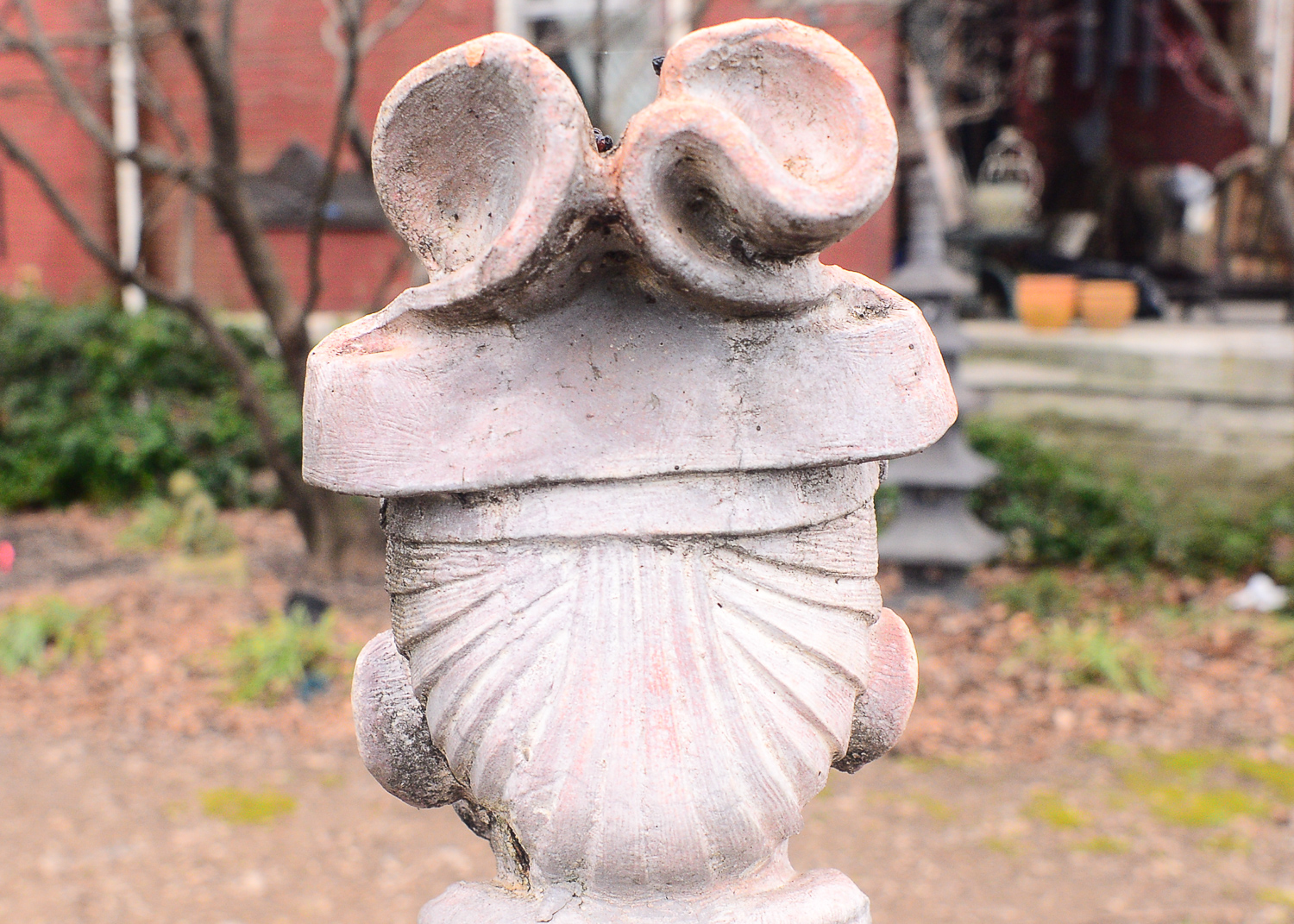 Japanese Warrior Garden Statue EBTH