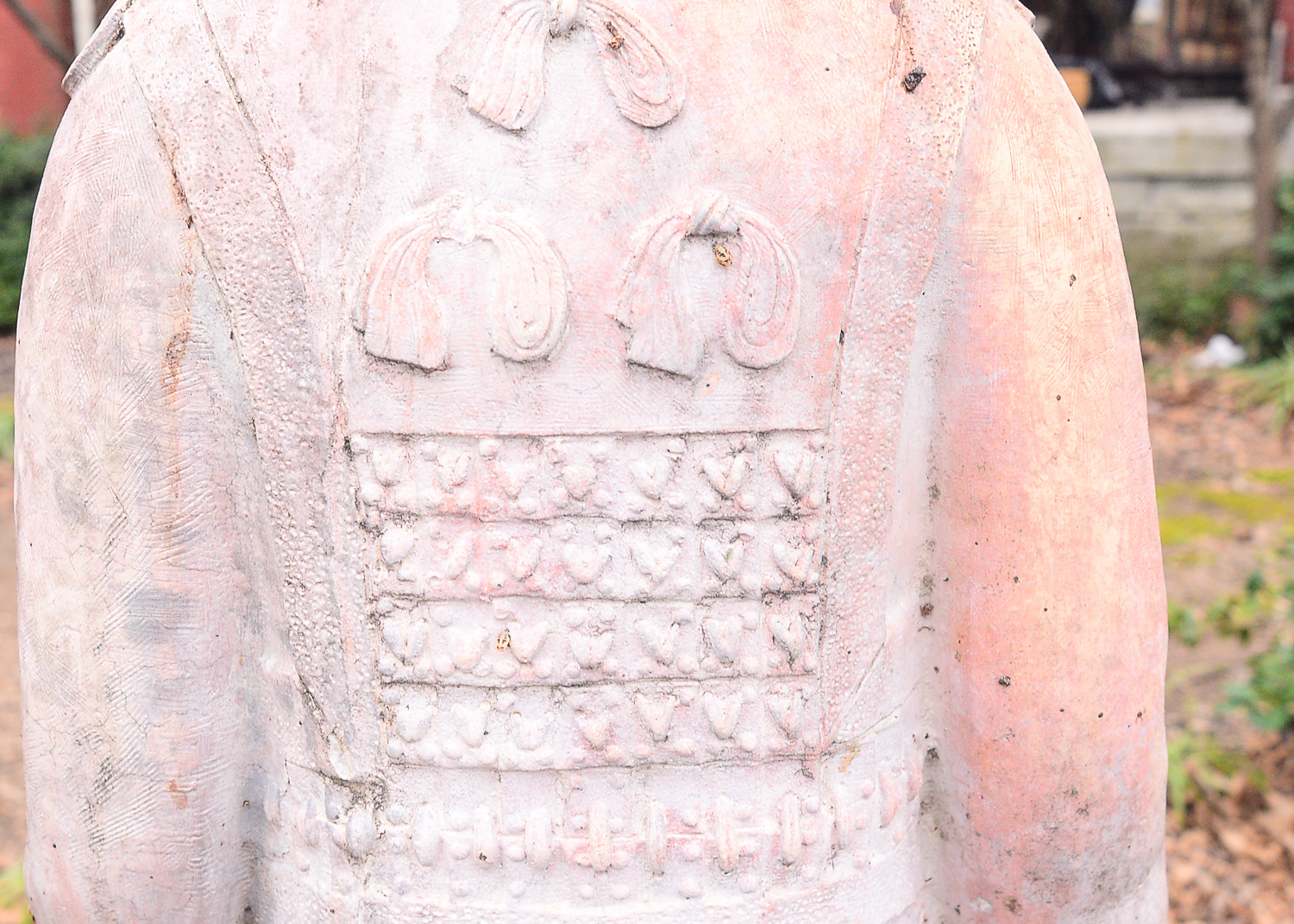 Japanese Warrior Garden Statue EBTH