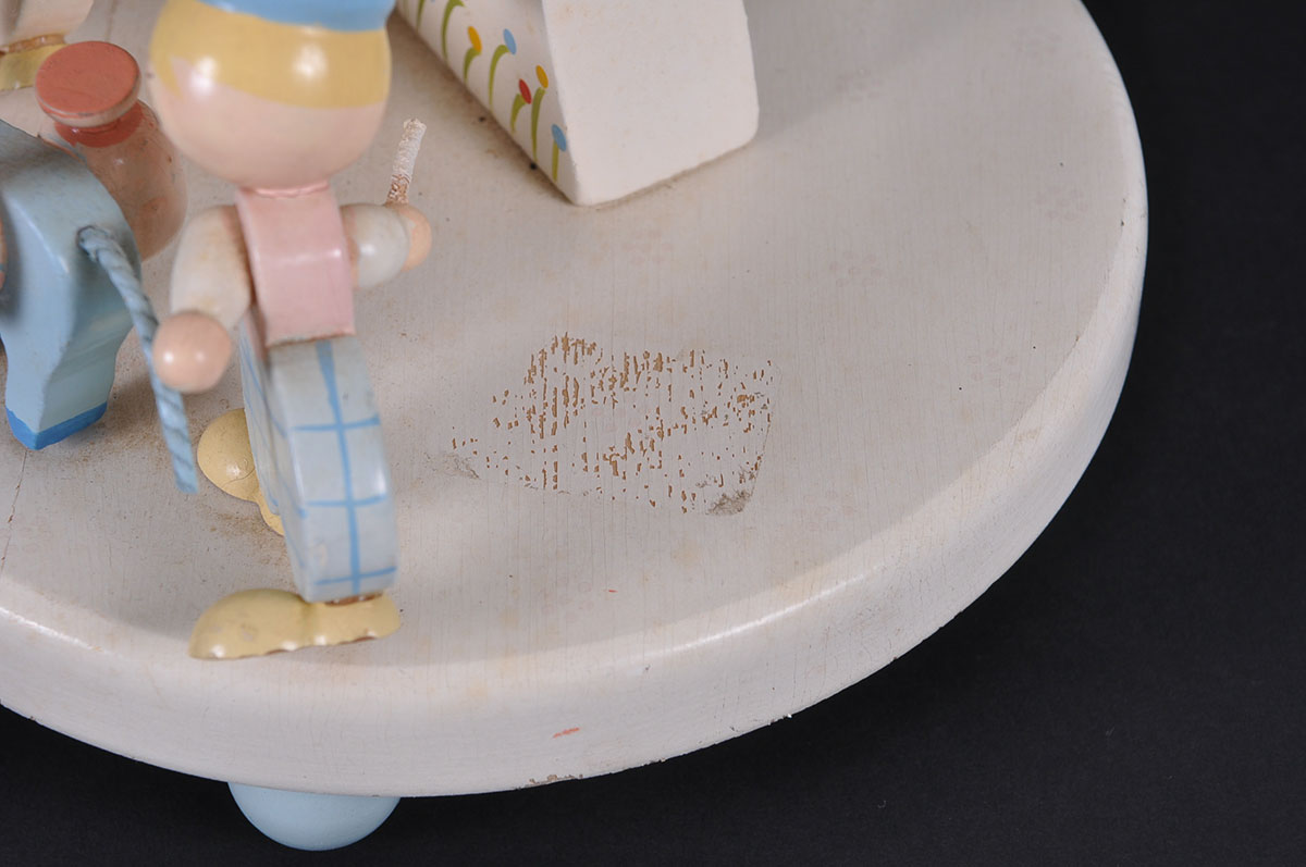 Vintage Irmi Nursery Lamps and Pair of Hobnail Milk Glass Boudoir Lamps