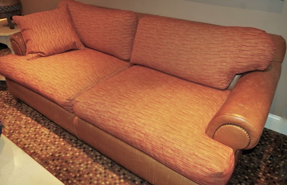 Pearson Southwest Style Leather Sofa EBTH