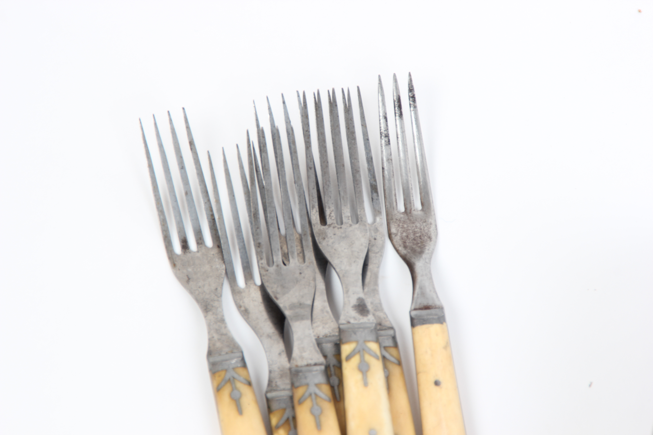 Antique Bone Handle Flatware EBTH