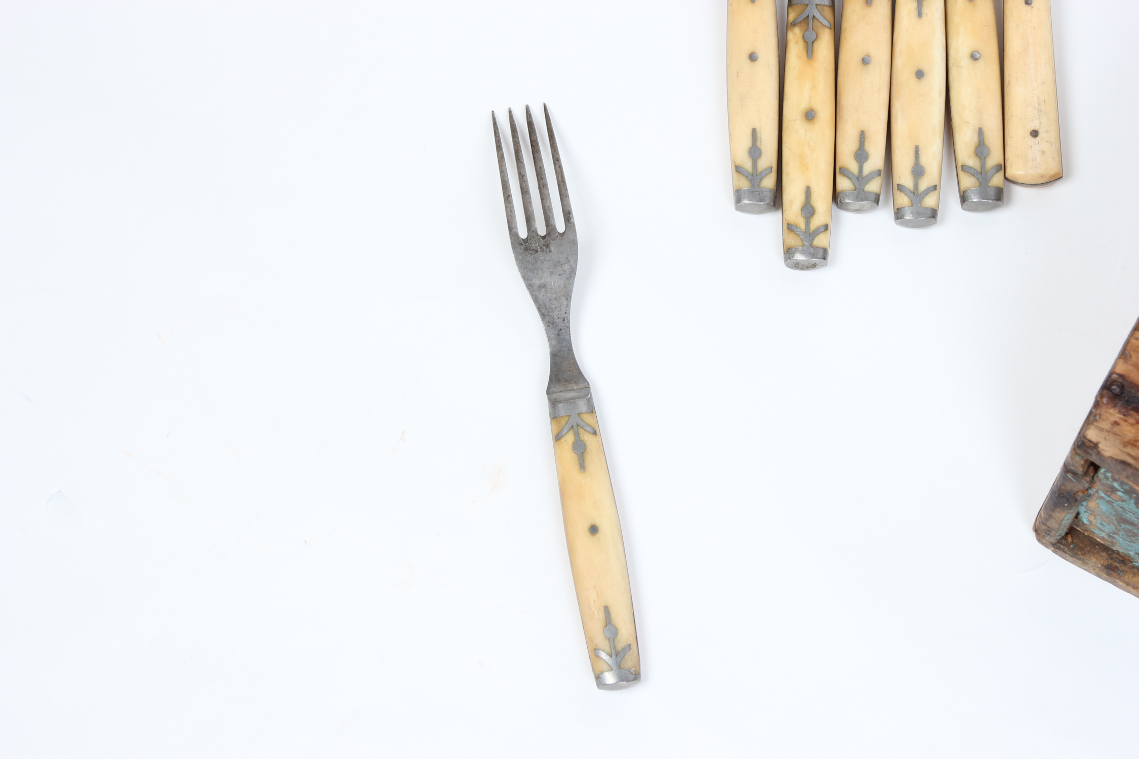 Antique Bone Handle Flatware EBTH