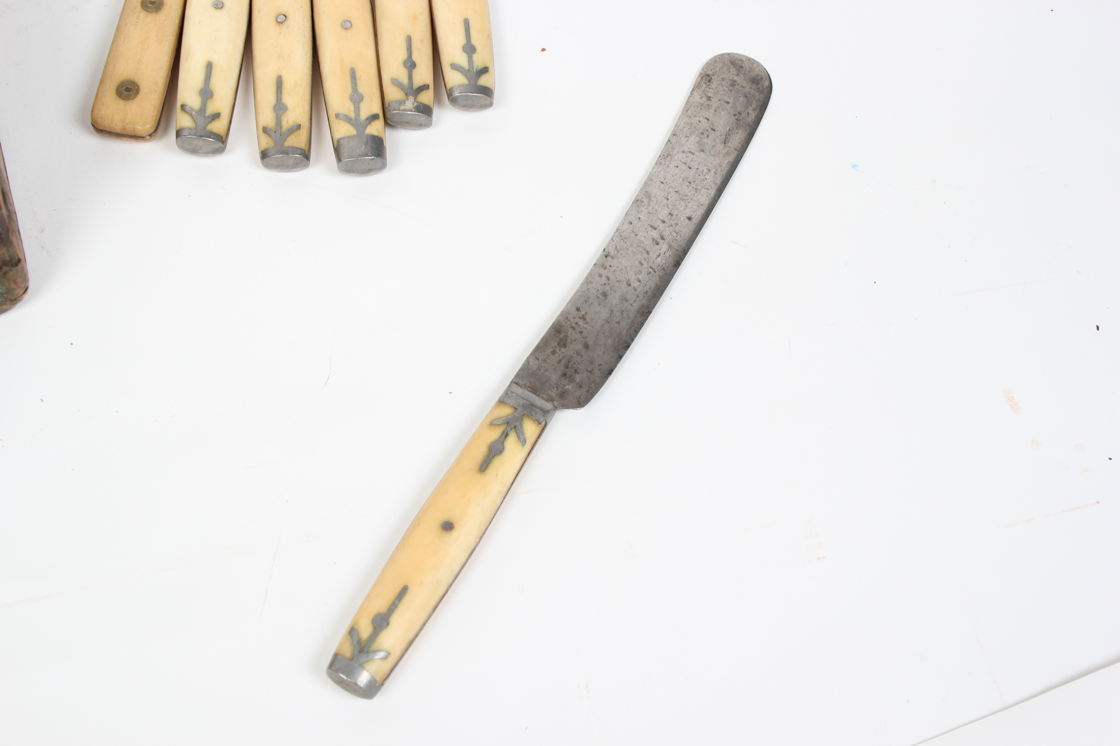 Antique Bone Handle Flatware EBTH