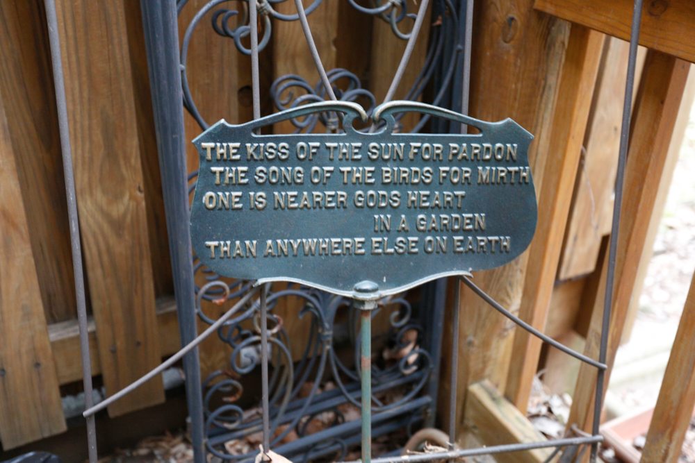 Trellis Collection and Garden Sign EBTH