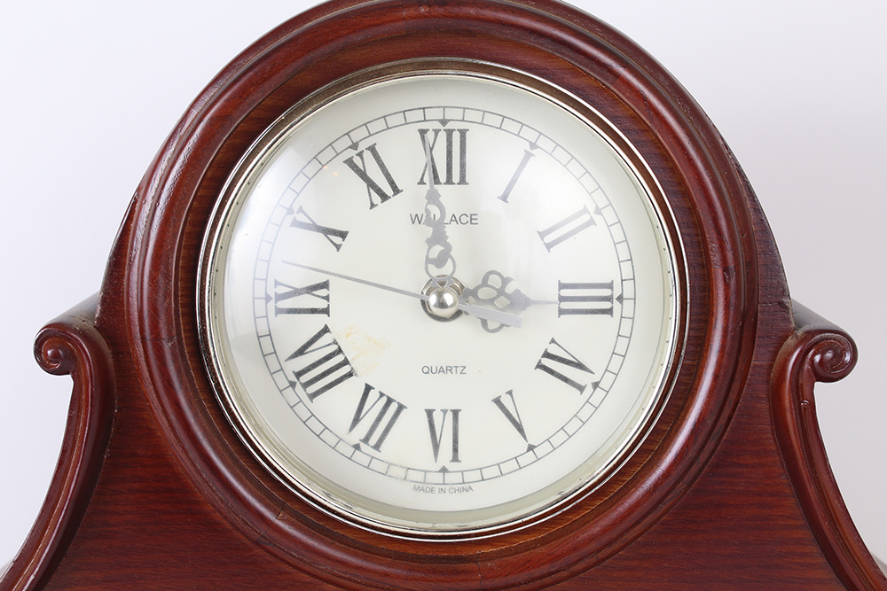 Vintage Wallace Silversmith Napoleon Mantel Clock EBTH