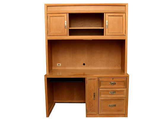 Stanley Computer Desk with Hutch EBTH