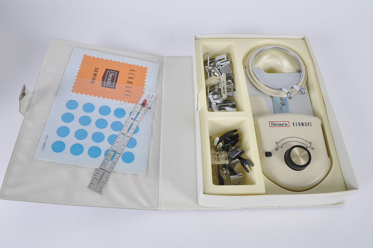 Sears Kenmore Sewing Machine Monogram and Accessory Sets EBTH