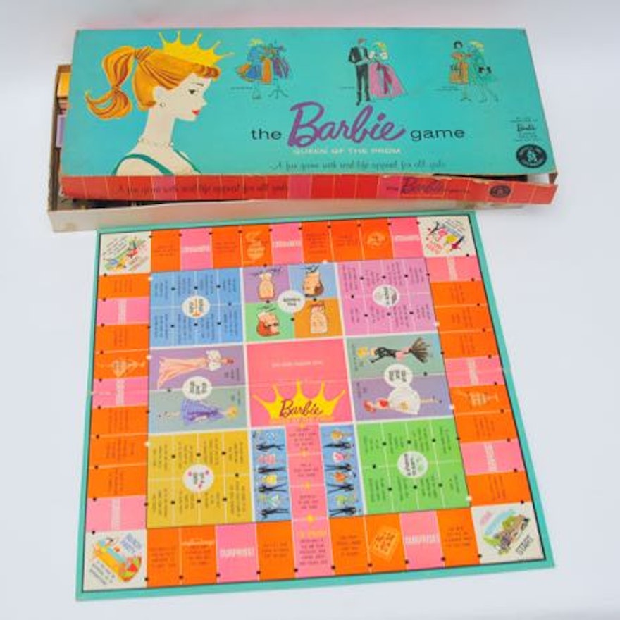 1960 The Barbie Game "Queen of the Prom" EBTH