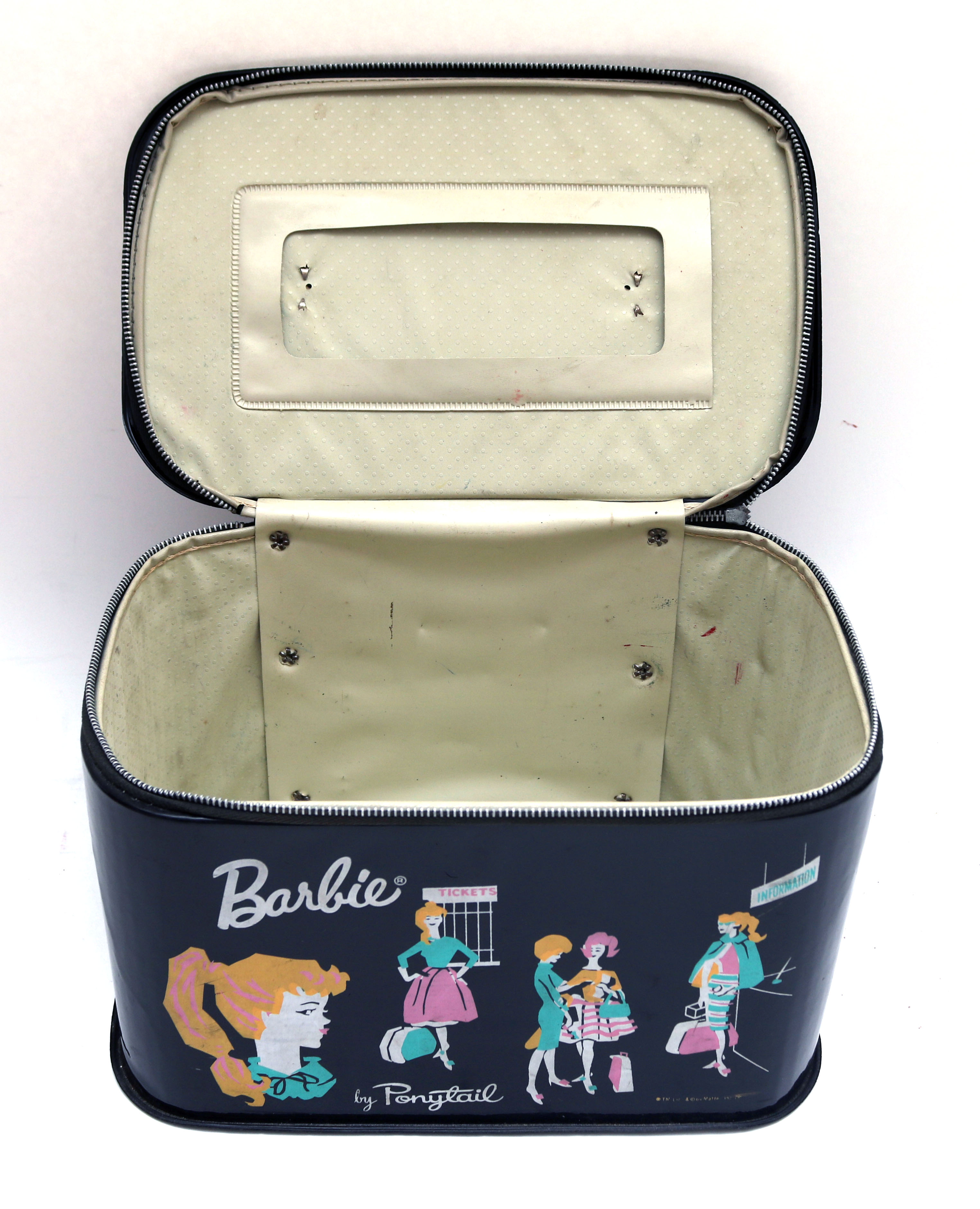 Vintage Midge Doll with Barbie Train Case and Luggage EBTH