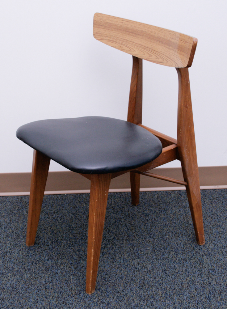 Mid Century Curved Back Dining Chair EBTH