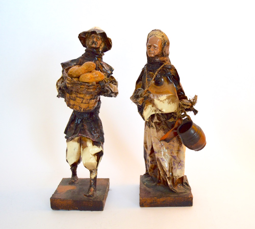 Hand Made Paper Mache Figurines EBTH
