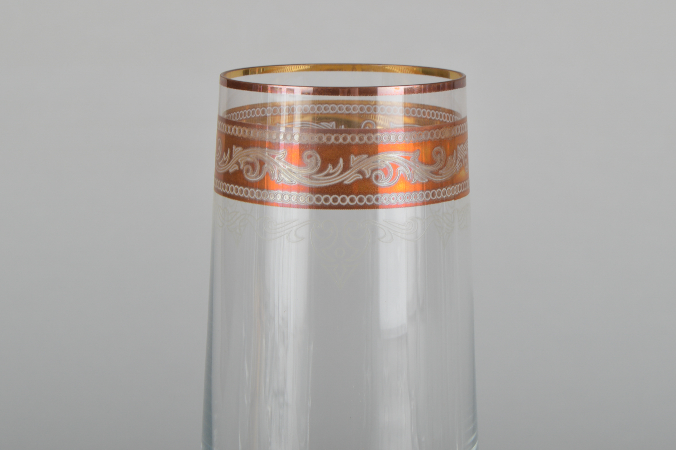 Baroque Style Crystal Champagne Flutes EBTH