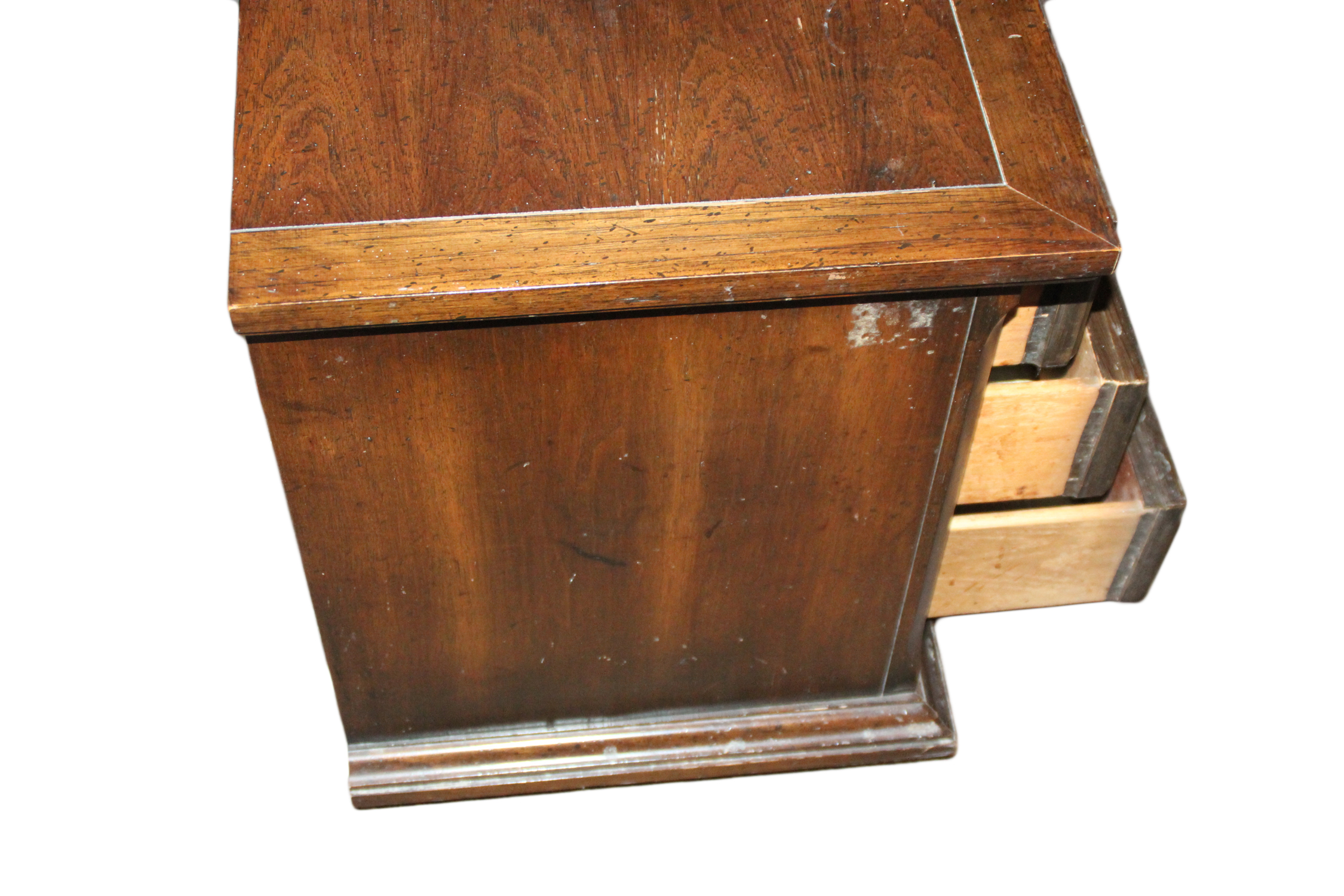 Vintage Wooden Bed and Bedside Table EBTH