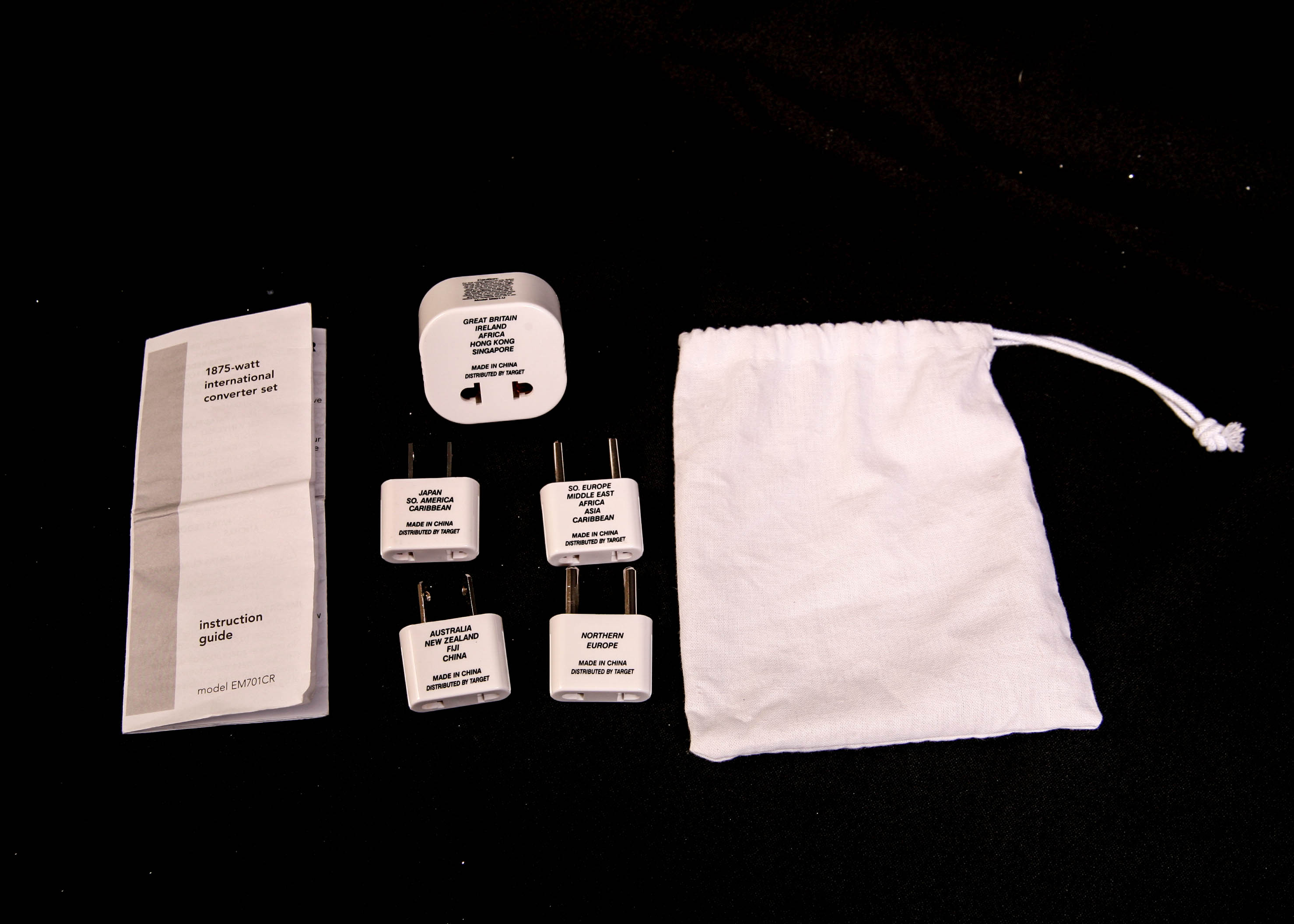 1875Watt International Converter Set EBTH