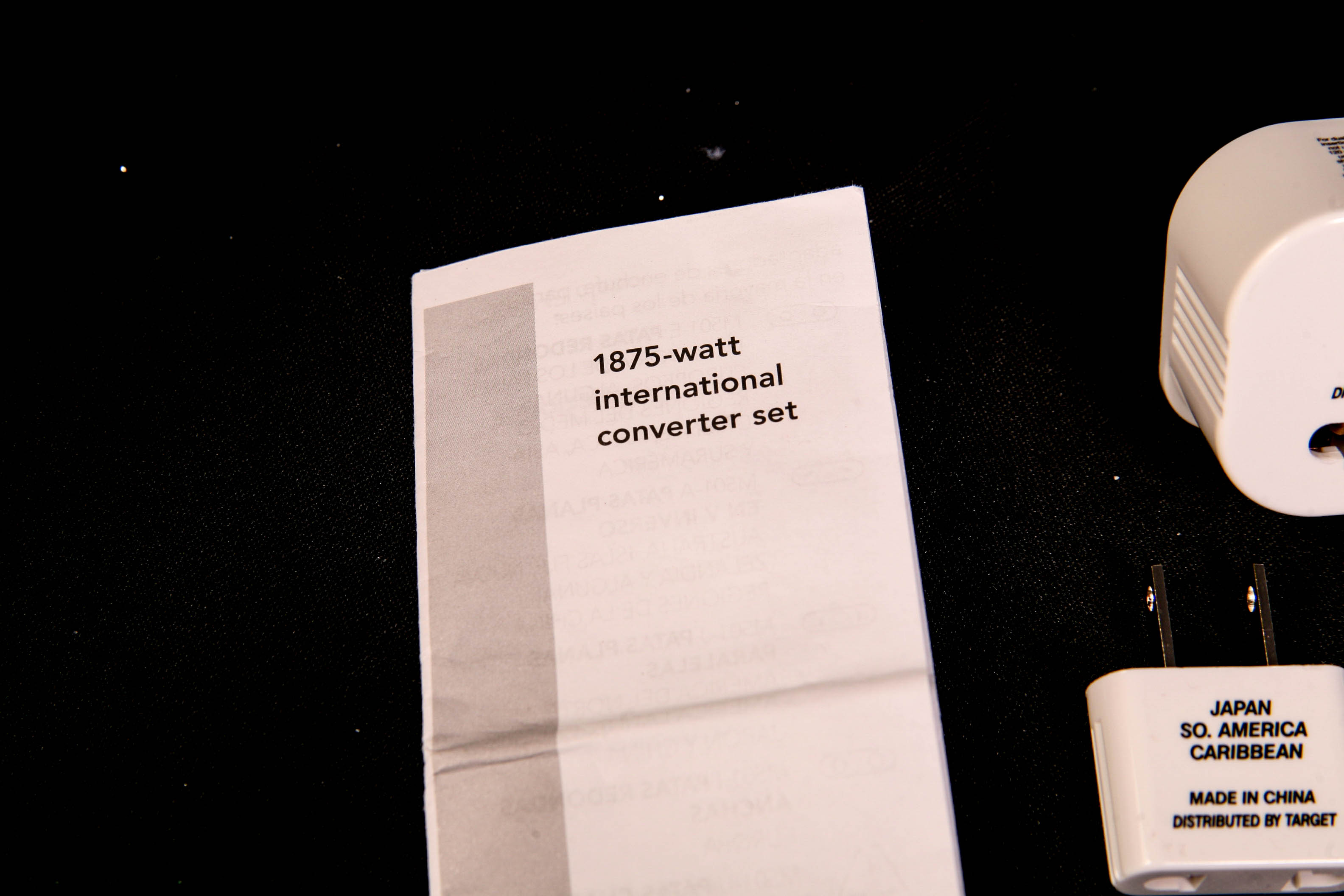 1875Watt International Converter Set EBTH