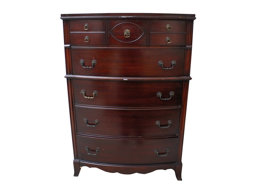 Huntley Furniture Vintage Tall Chest Of Drawers : EBTH