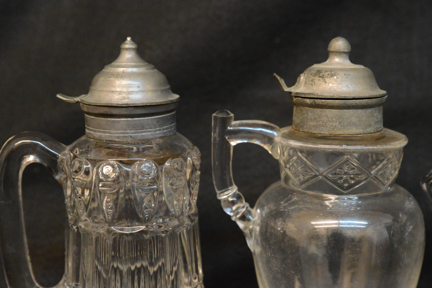 Trio of Antique Syrup Dispensers EBTH