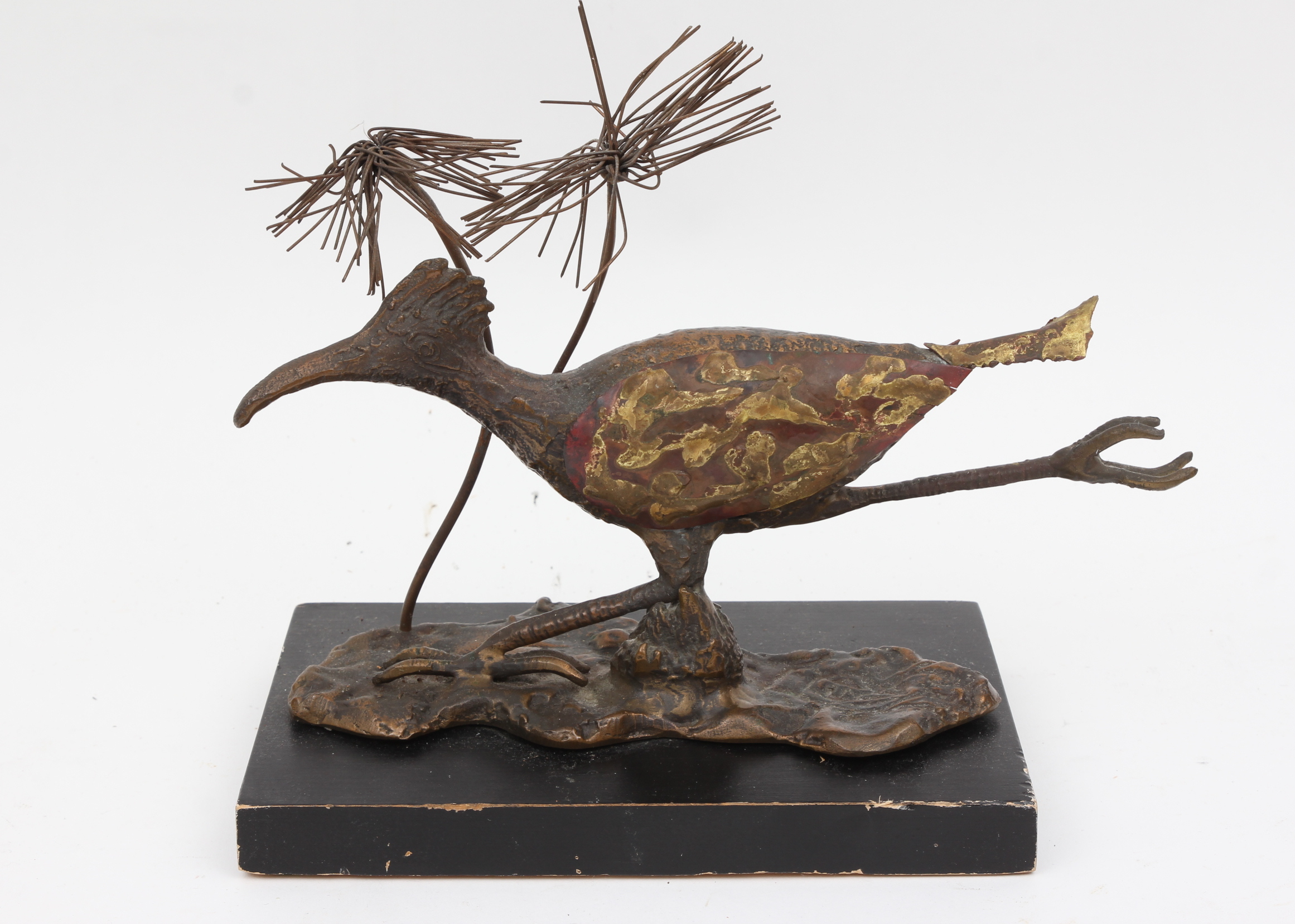 Bronze Roadrunner Sculpture EBTH