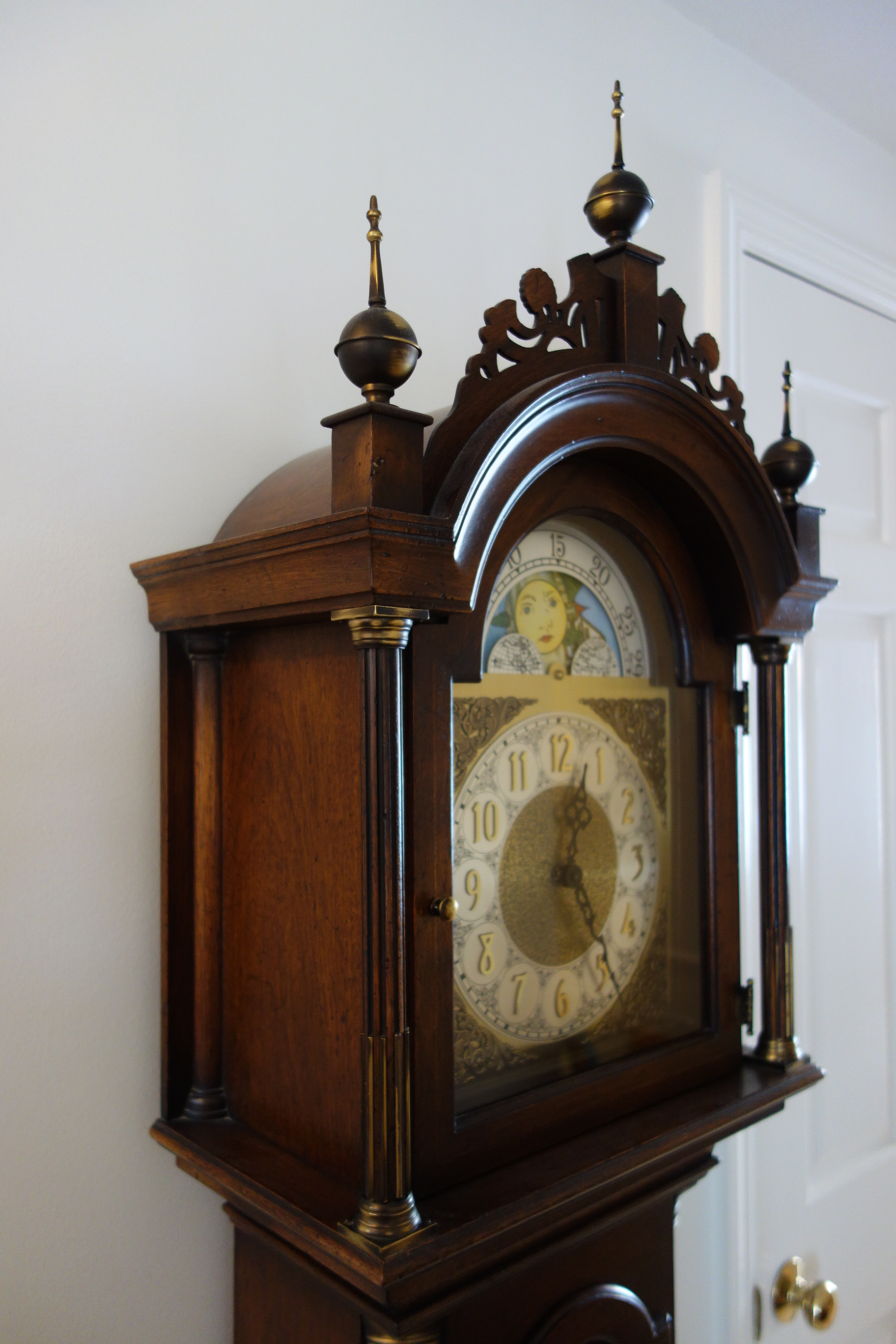 Colonial Grandfather Clock EBTH