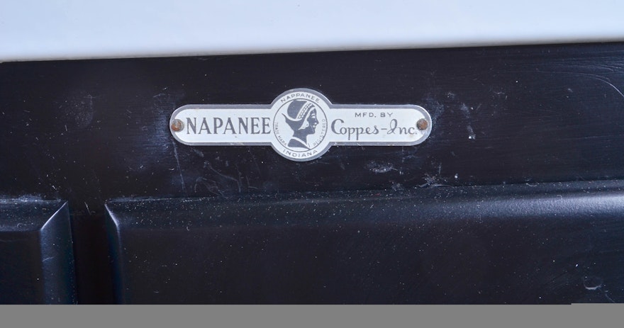 Vintage Coppes Inc. Napanee Kitchen Cabinet with Enamel ...