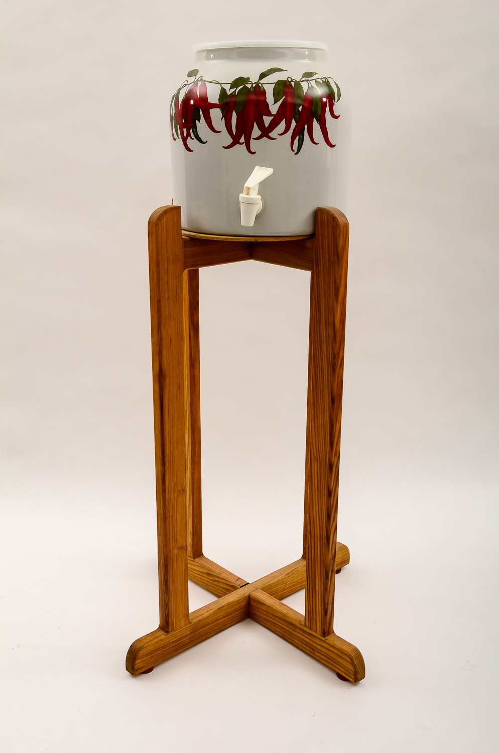 Ceramic Beverage Dispenser with Stand EBTH