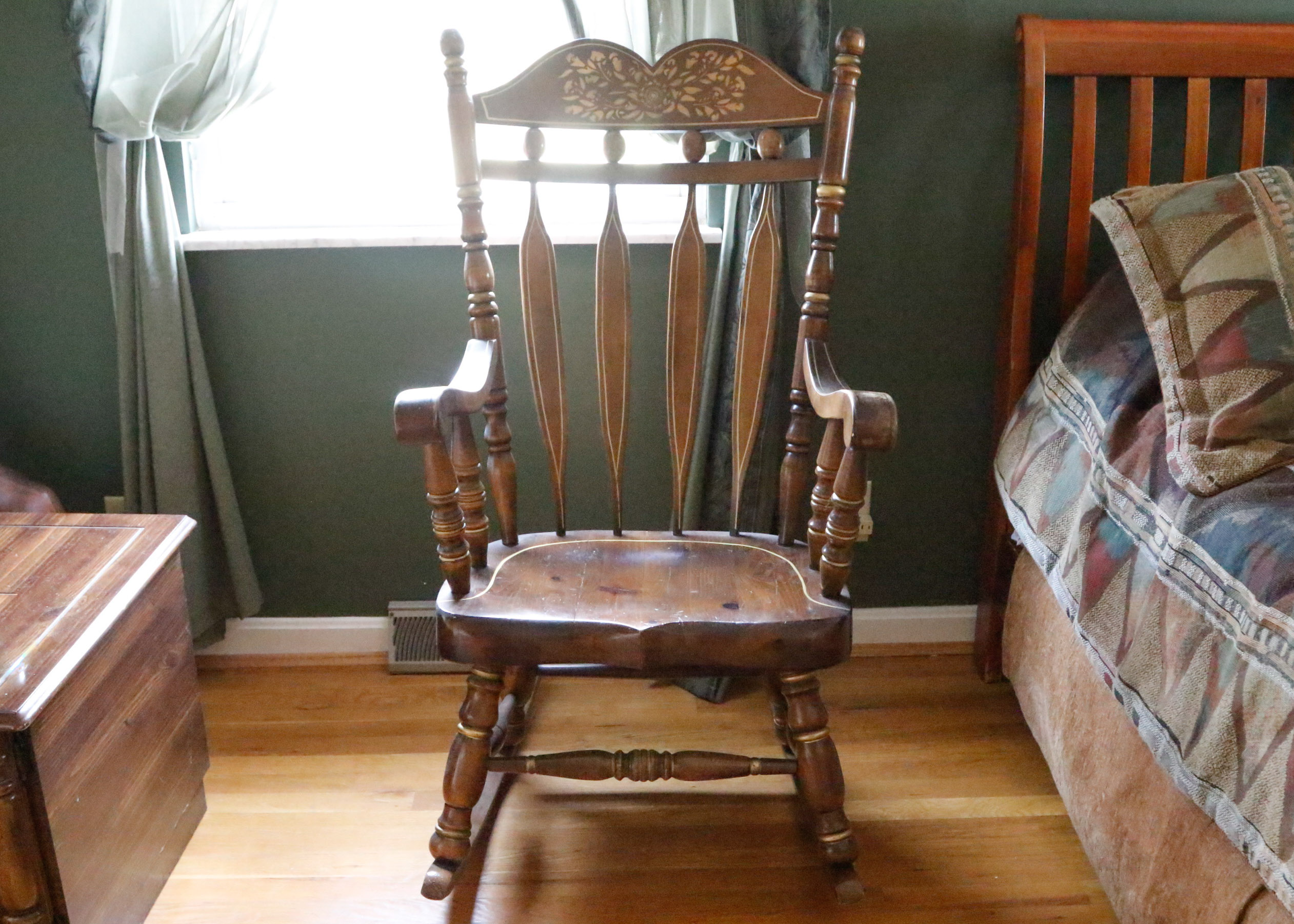 Virginia House Stenciled Rocking Chair