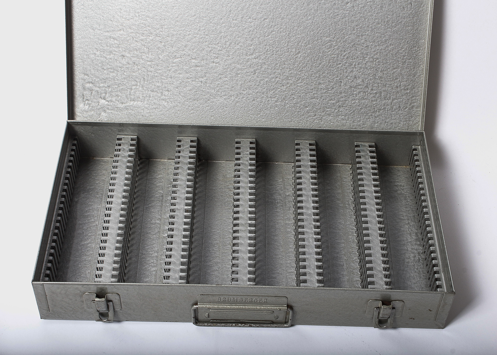 Vintage Metal Slide Boxes EBTH