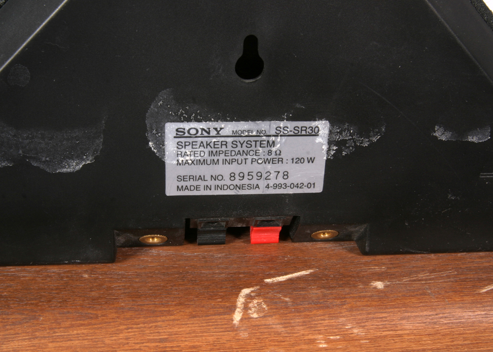 Monster Cable 6Way Speaker Selector with Speakers EBTH