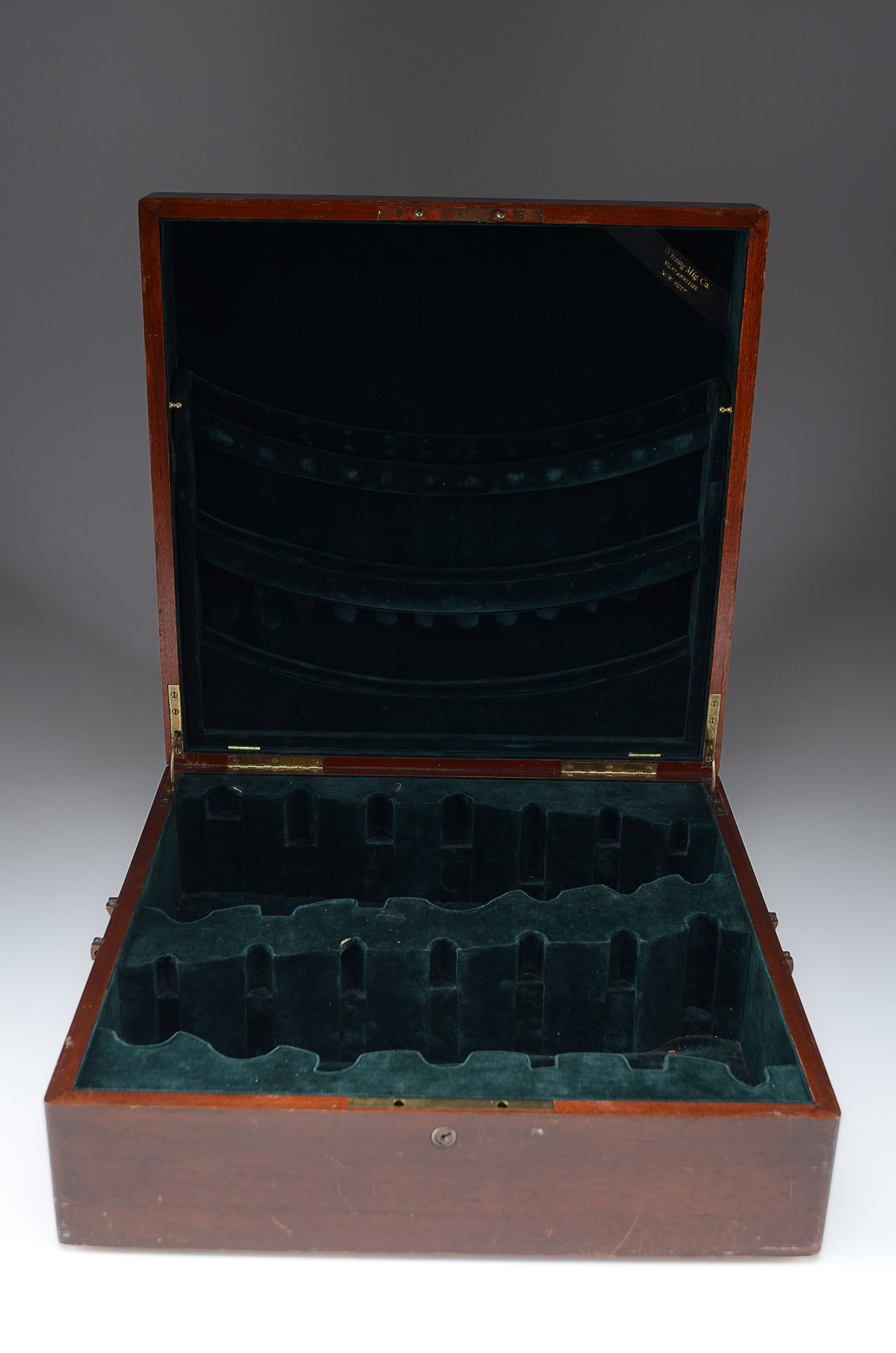Early 20th Century Mahogany Flatware Storage Box EBTH