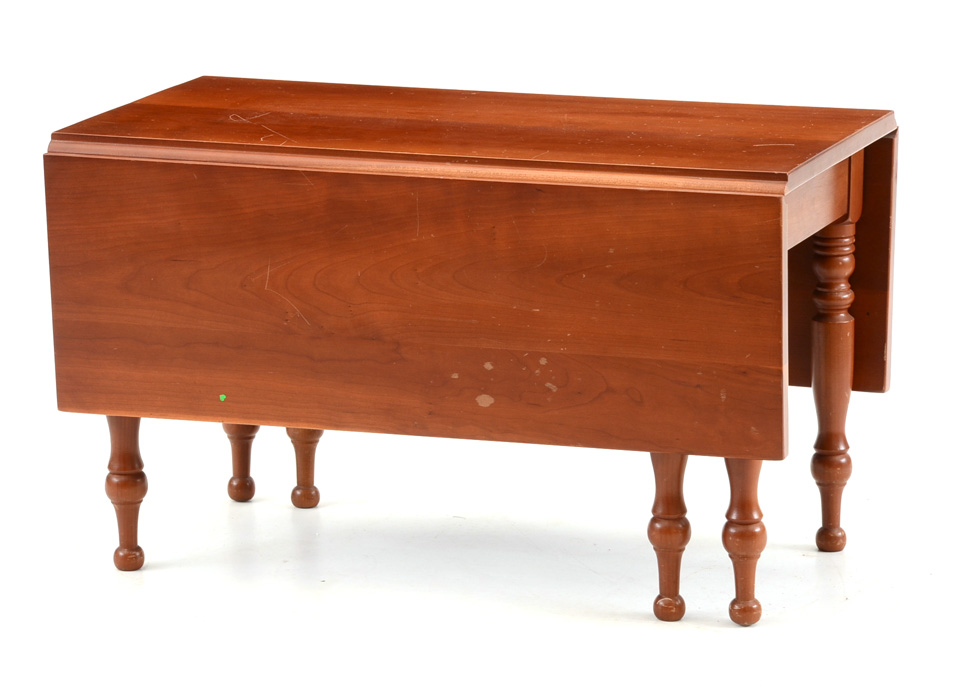 Cherry DropLeaf Coffee Table EBTH