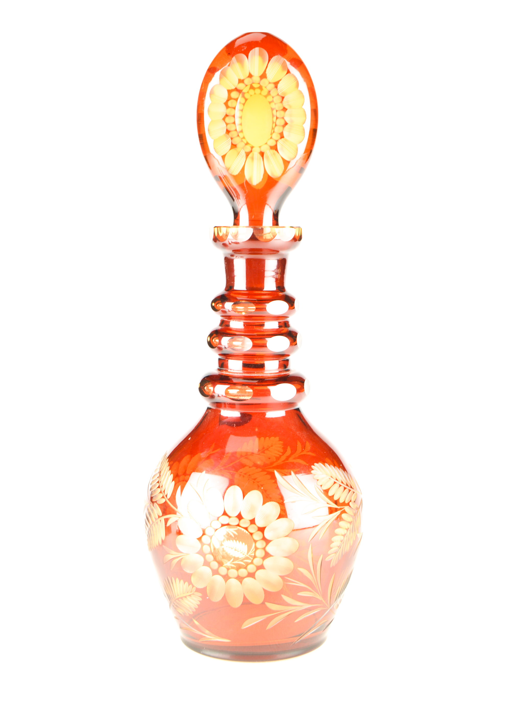 Glass Decanter and Bradley & Hubbard Desk Set EBTH