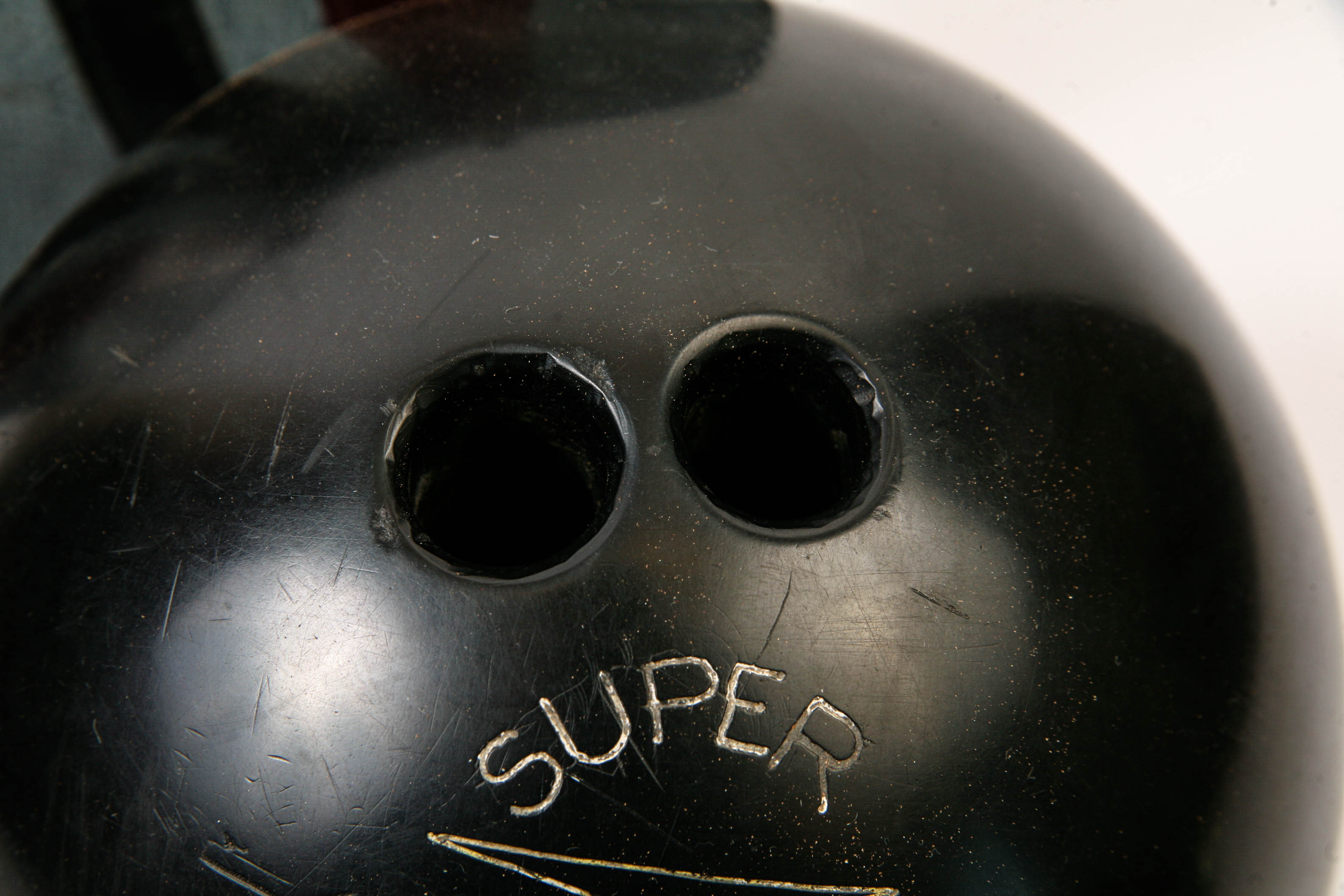 Bowling Ball and Gloves EBTH