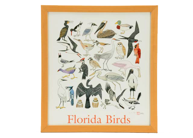 Ikki Matsumoto Print "Florida Birds" EBTH