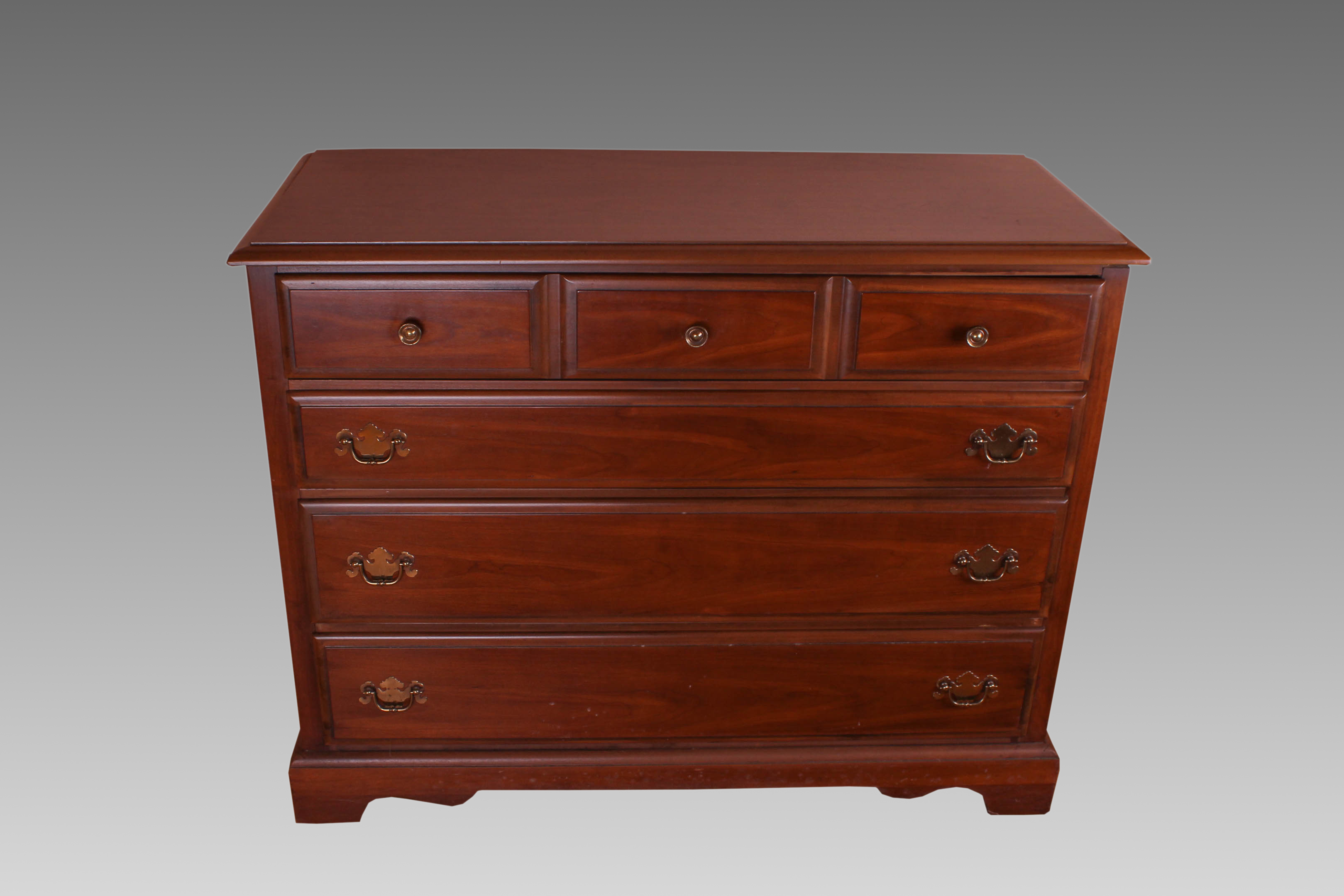 Walnut Traditional Style Dresser EBTH