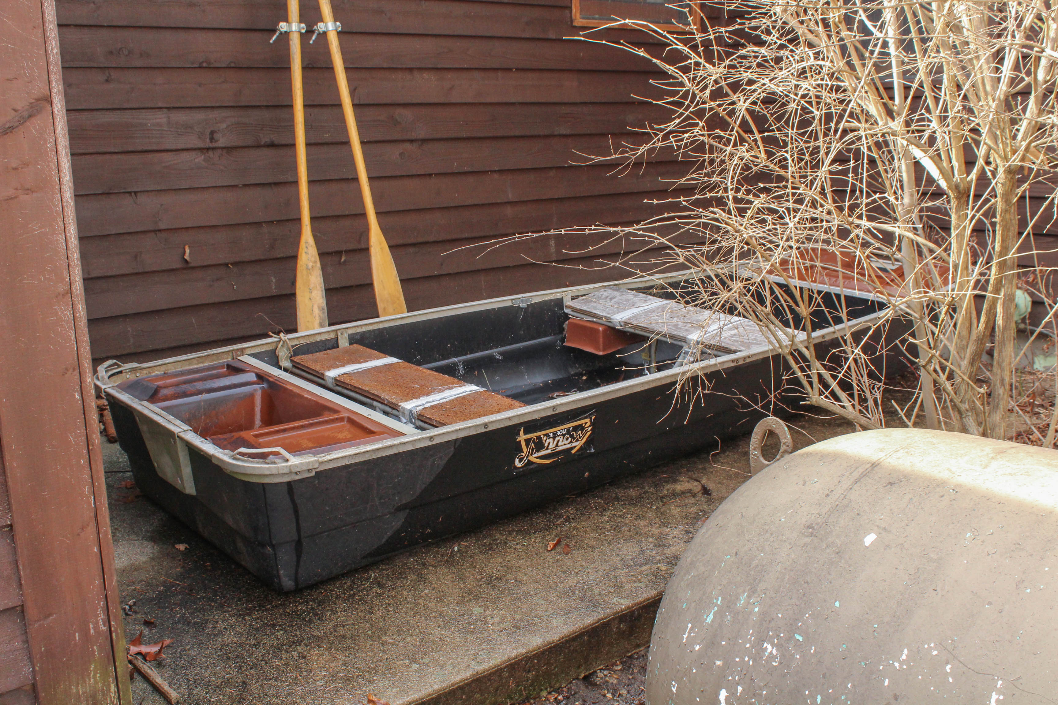 Mercury Minnow Fiberglass Jon Boat EBTH