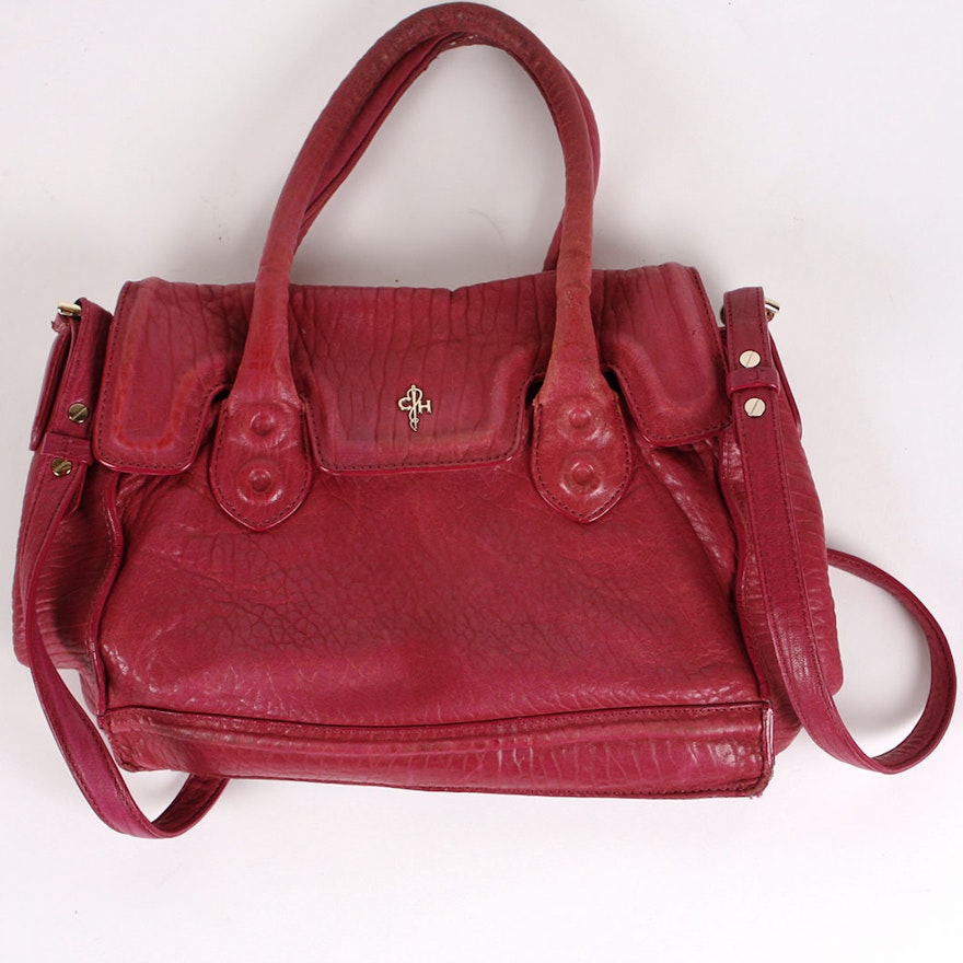 Cole Haan Magenta Leather Handbag | EBTH