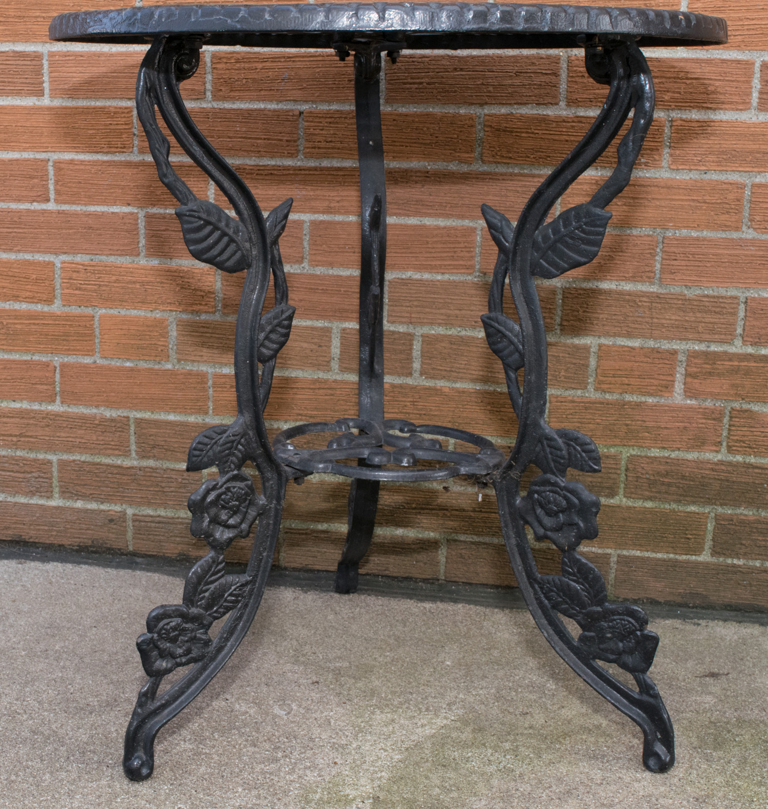 Wrought Iron Patio Bistro Table and Chairs EBTH