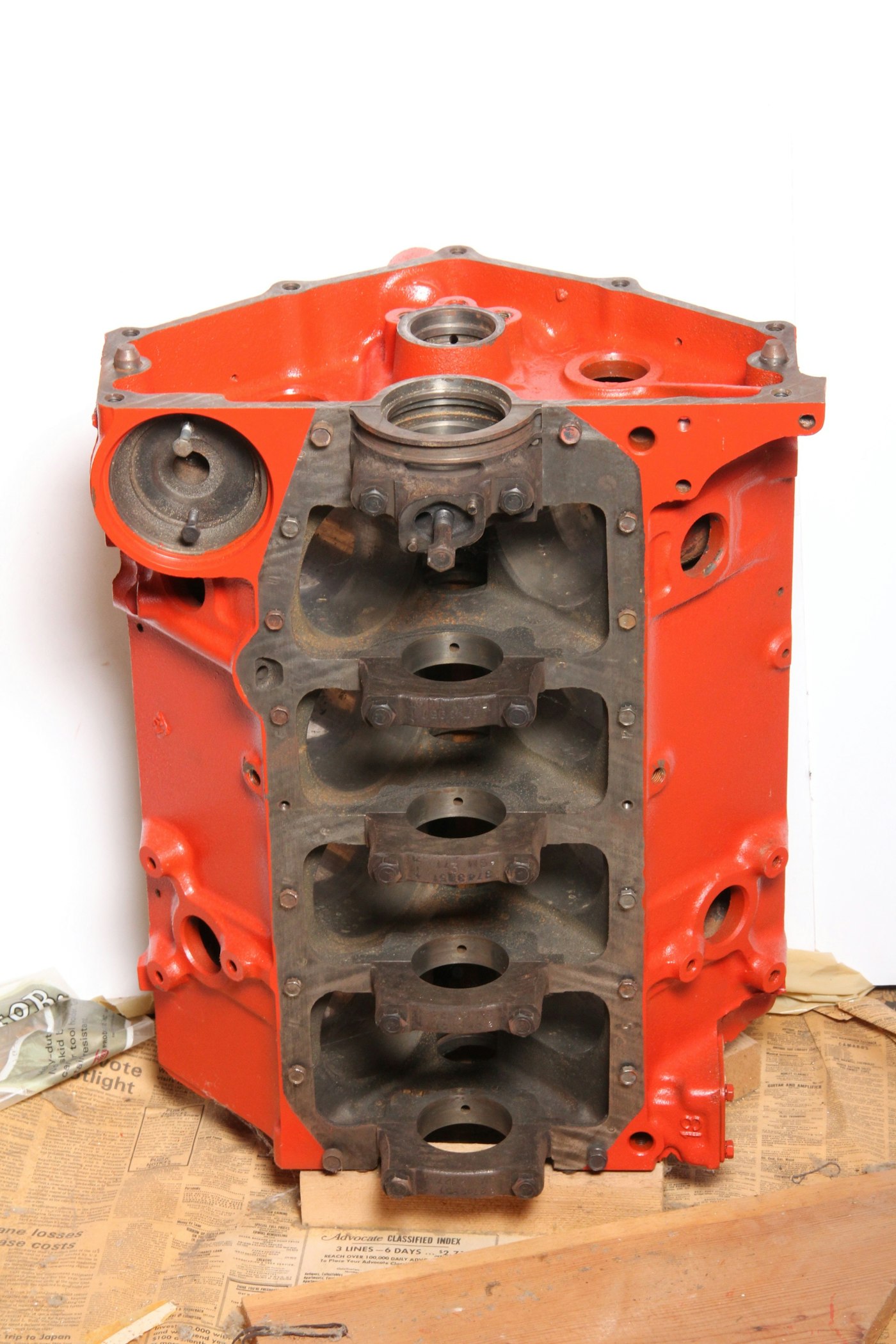 1961 Chevy 283 Cubic Inch V8 Engine Block and Automotive PartsNeed Help?