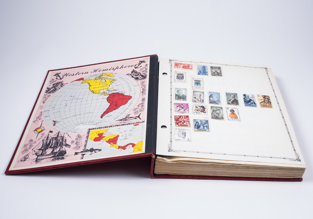 The Deluxe World Stamp Album and Stamp Collector Accessories EBTH