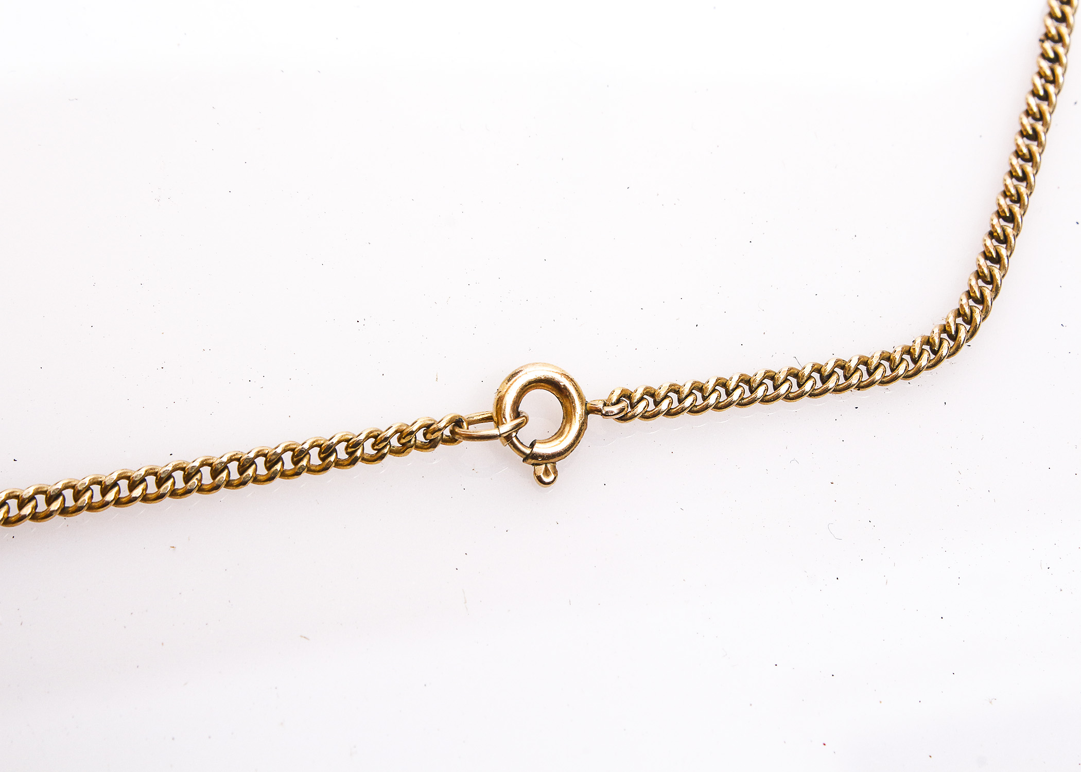 12K Gold Curb Chain EBTH